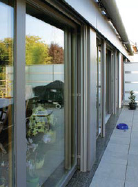 Niedrigenergiehaus Fenster in Belgien